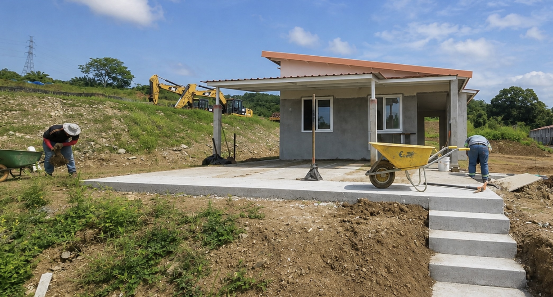 Adecuación de la casa modelo comercial de Valverde Residencial