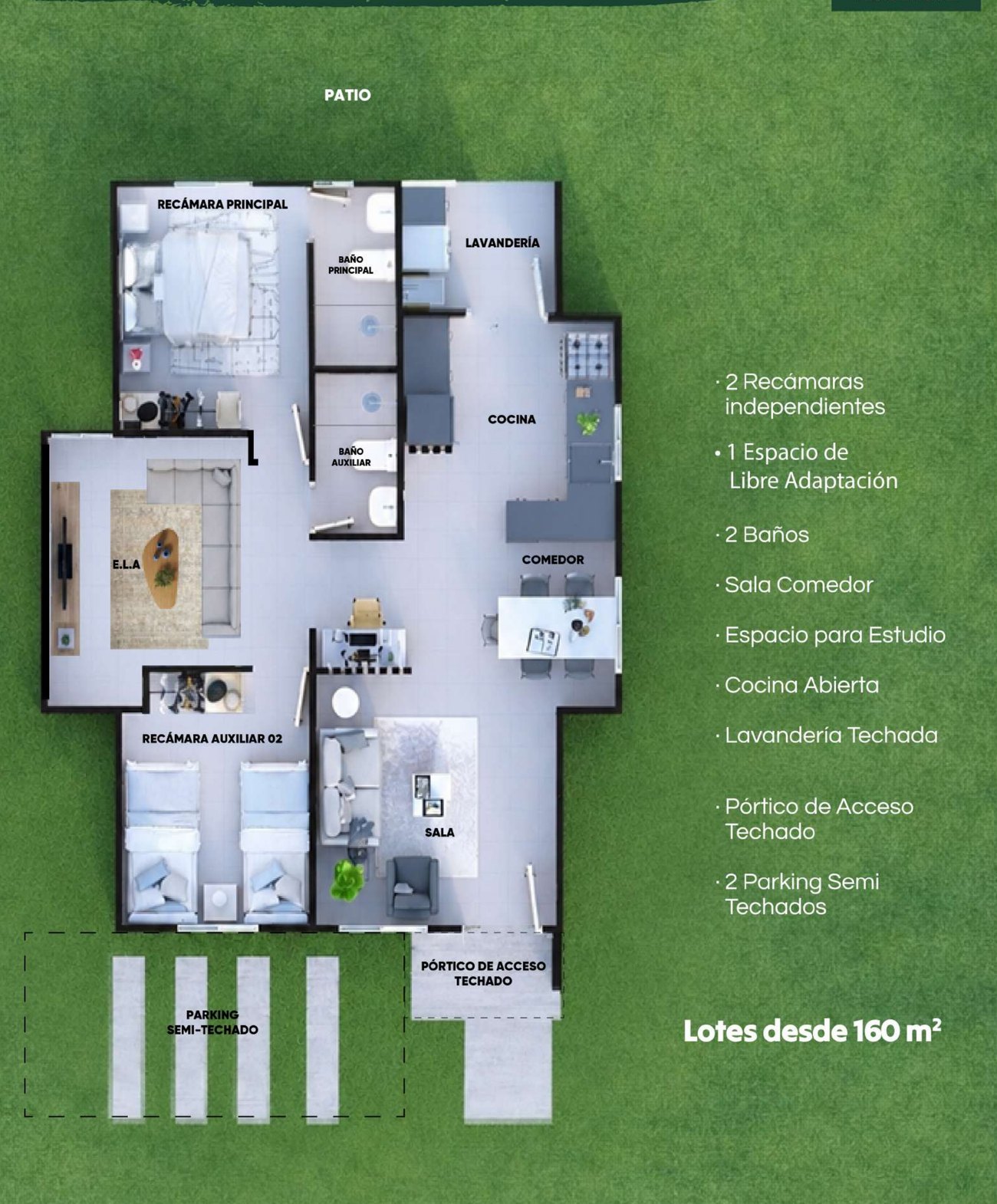 Planta del Modelo PAU